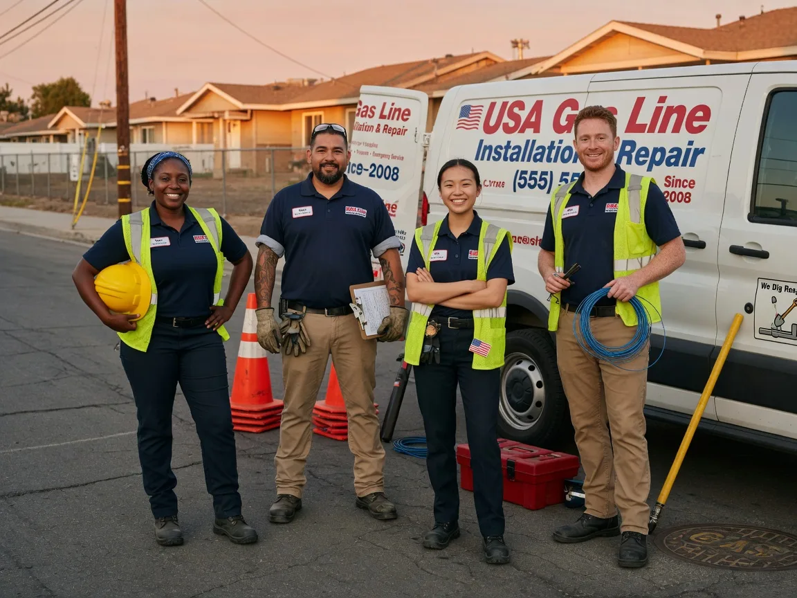 Gas Line Installation company in Tehama, CA